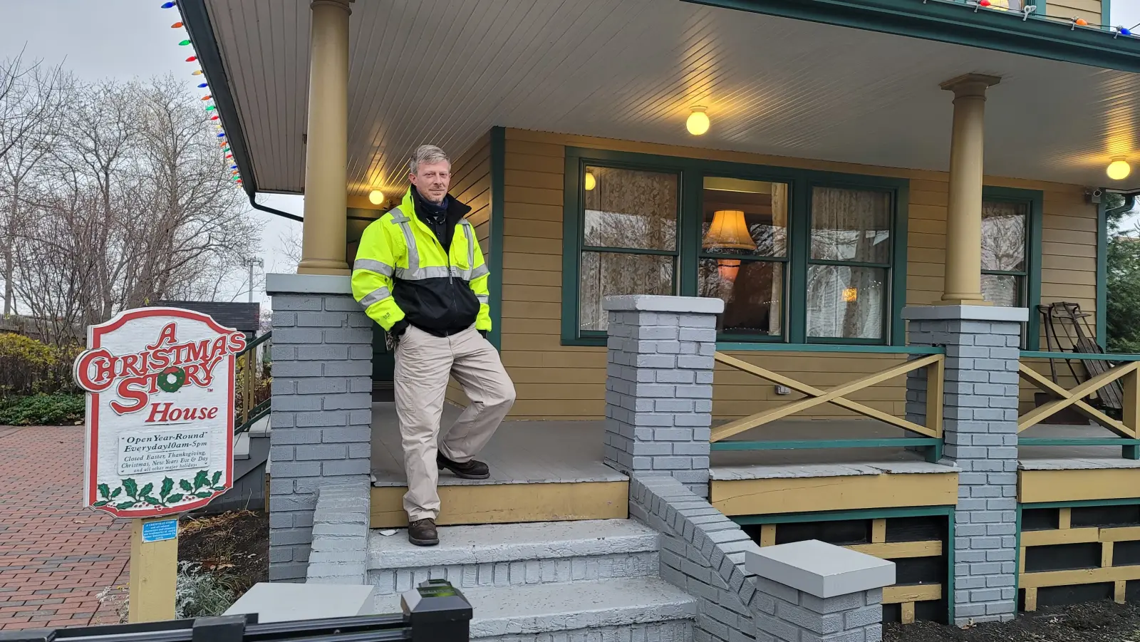 Wesley Dearman during Project Frosty storm response deployment in Ohio